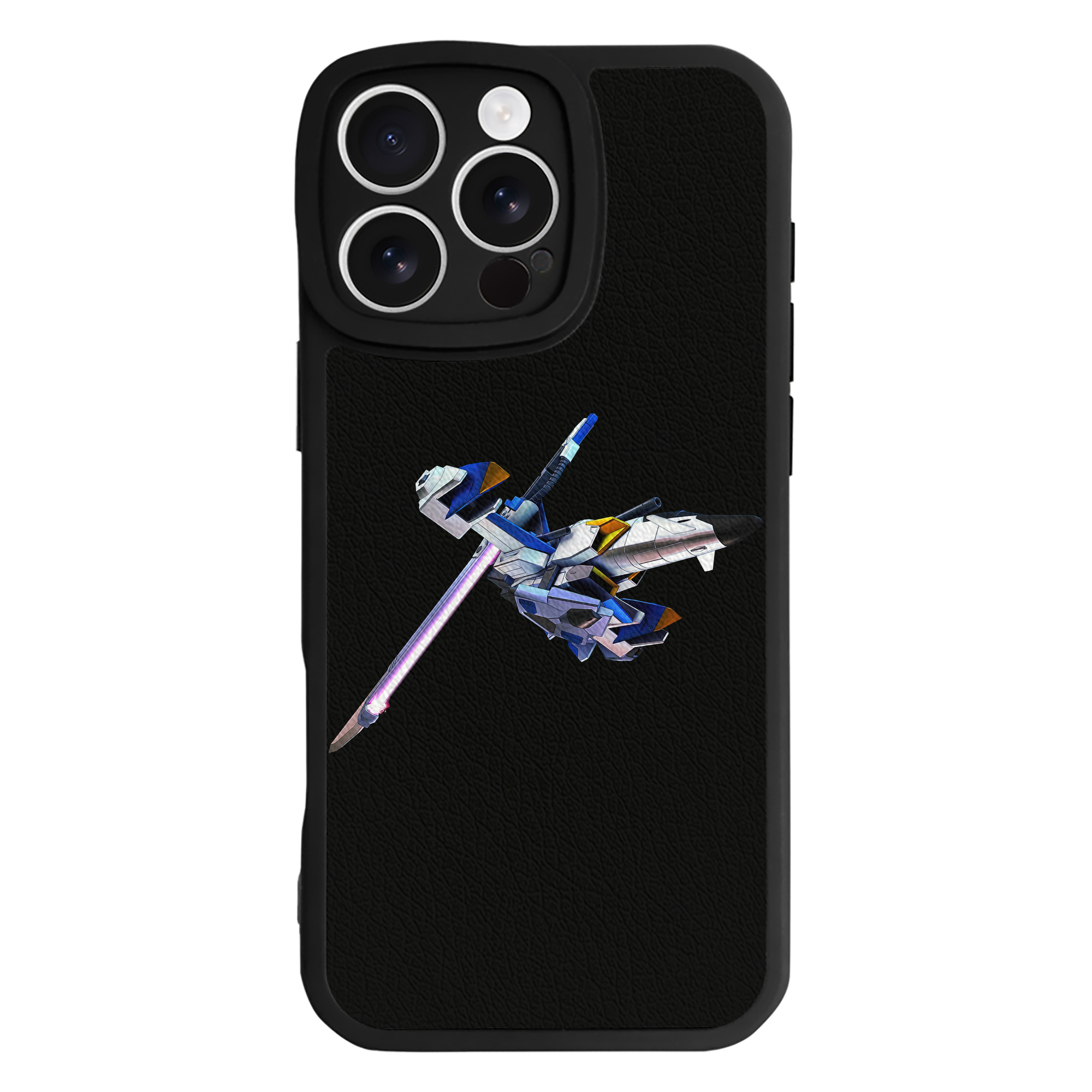 （画像用） 機動戦士ガンダム Mobile Suit Gundam 【iPhone 16シリーズ対応】シリコンスマホケース（レザー調） 材質：シリコン